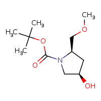 tert-butyl (2R,4R)-4-hydroxy-2-(methoxymethyl)pyrrolidine-1-carboxylate