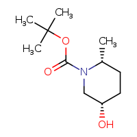 tert-butyl (2R,5S)-5-hydroxy-2-methylpiperidine-1-carboxylate