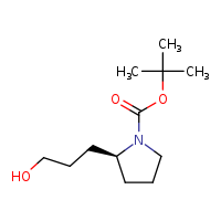 tert-butyl (2S)-2-(3-hydroxypropyl)pyrrolidine-1-carboxylate