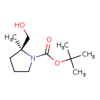 tert-butyl (2S)-2-(hydroxymethyl)-2-methylpyrrolidine-1-carboxylate