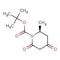 tert-butyl (2S)-2-methyl-4,6-dioxopiperidine-1-carboxylate