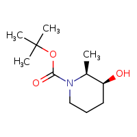 tert-butyl (2S,3S)-3-hydroxy-2-methylpiperidine-1-carboxylate