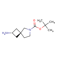 tert-butyl (2s,4r)-2-amino-6-azaspiro[3.4]octane-6-carboxylate