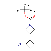 tert-butyl 3-(2-aminocyclobutyl)azetidine-1-carboxylate