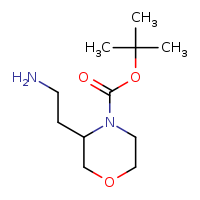 tert-butyl 3-(2-aminoethyl)morpholine-4-carboxylate