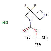 tert-butyl 3,3-difluoro-1,6-diazaspiro[3.3]heptane-1-carboxylate hydrochloride