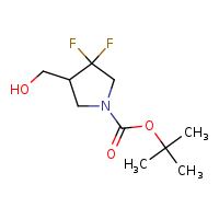 tert-butyl 3,3-difluoro-4-(hydroxymethyl)pyrrolidine-1-carboxylate