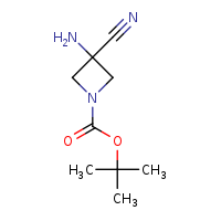 tert-butyl 3-amino-3-cyanoazetidine-1-carboxylate