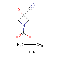 tert-butyl 3-cyano-3-hydroxyazetidine-1-carboxylate