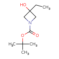 tert-butyl 3-ethyl-3-hydroxyazetidine-1-carboxylate