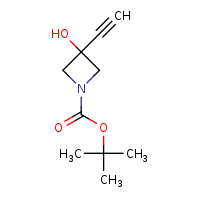 tert-butyl 3-ethynyl-3-hydroxyazetidine-1-carboxylate