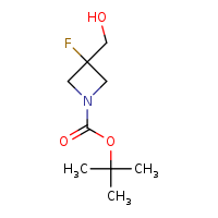 tert-butyl 3-fluoro-3-(hydroxymethyl)azetidine-1-carboxylate