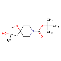 tert-butyl 3-hydroxy-3-methyl-1-oxa-8-azaspiro[4.5]decane-8-carboxylate