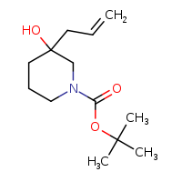 tert-butyl 3-hydroxy-3-(prop-2-en-1-yl)piperidine-1-carboxylate