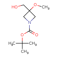 tert-butyl 3-(hydroxymethyl)-3-methoxyazetidine-1-carboxylate