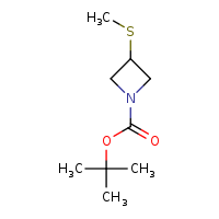 tert-butyl 3-(methylsulfanyl)azetidine-1-carboxylate