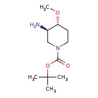 tert-butyl (3R,4R)-3-amino-4-methoxypiperidine-1-carboxylate