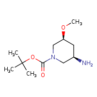 tert-butyl (3R,5S)-3-amino-5-methoxypiperidine-1-carboxylate