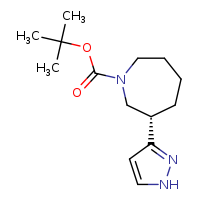 tert-butyl (3S)-3-(1H-pyrazol-3-yl)azepane-1-carboxylate