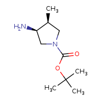 tert-butyl (3S,4S)-3-amino-4-methylpyrrolidine-1-carboxylate