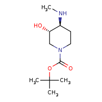 tert-butyl (3S,4S)-3-hydroxy-4-(methylamino)piperidine-1-carboxylate