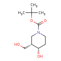tert-butyl (3S,4S)-4-hydroxy-3-(hydroxymethyl)piperidine-1-carboxylate