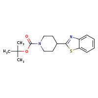 tert-butyl 4-(1,3-benzothiazol-2-yl)piperidine-1-carboxylate