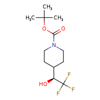 tert-butyl 4-[(1S)-2,2,2-trifluoro-1-hydroxyethyl]piperidine-1-carboxylate