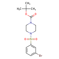 tert-butyl 4-(3-bromobenzenesulfonyl)piperazine-1-carboxylate