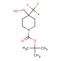 tert-butyl 4-(hydroxymethyl)-4-(trifluoromethyl)piperidine-1-carboxylate