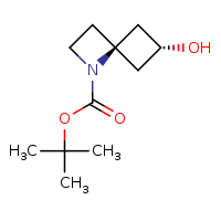 tert-butyl (4r,6s)-6-hydroxy-1-azaspiro[3.3]heptane-1-carboxylate