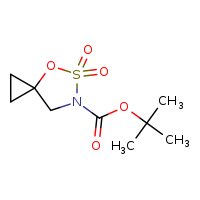 tert-butyl 5,5-dioxo-4-oxa-5??-thia-6-azaspiro[2.4]heptane-6-carboxylate