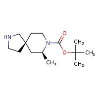 tert-butyl (5R,7S)-7-methyl-2,8-diazaspiro[4.5]decane-8-carboxylate