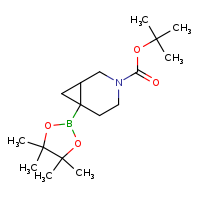 tert-butyl 6-(4,4,5,5-tetramethyl-1,3,2-dioxaborolan-2-yl)-3-azabicyclo[4.1.0]heptane-3-carboxylate