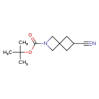tert-butyl 6-cyano-2-azaspiro[3.3]heptane-2-carboxylate