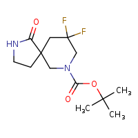 tert-butyl 9,9-difluoro-1-oxo-2,7-diazaspiro[4.5]decane-7-carboxylate