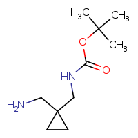 tert-butyl N-{[1-(aminomethyl)cyclopropyl]methyl}carbamate