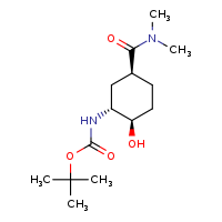tert-butyl N-[(1R,2R,5S)-5-(dimethylcarbamoyl)-2-hydroxycyclohexyl]carbamate
