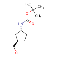 tert-butyl N-[(1R,3R)-3-(hydroxymethyl)cyclopentyl]carbamate