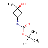 tert-butyl N-[(1r,3s)-3-hydroxy-3-methylcyclobutyl]carbamate