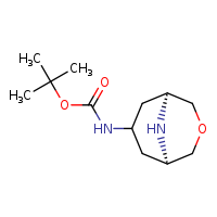 tert-butyl N-[(1R,5S)-3-oxa-9-azabicyclo[3.3.1]nonan-7-yl]carbamate