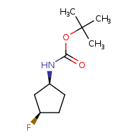 tert-butyl N-[(1S,3R)-3-fluorocyclopentyl]carbamate