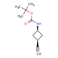 tert-butyl N-[(1s,3s)-3-ethynylcyclobutyl]carbamate