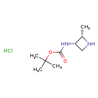 tert-butyl N-[(2S,3S)-2-methylazetidin-3-yl]carbamate hydrochloride