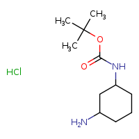 tert-butyl N-(3-aminocyclohexyl)carbamate hydrochloride