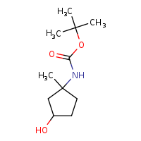 tert-butyl N-(3-hydroxy-1-methylcyclopentyl)carbamate