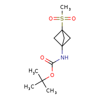 tert-butyl N-{3-methanesulfonylbicyclo[1.1.1]pentan-1-yl}carbamate