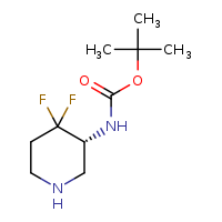 tert-butyl N-[(3R)-4,4-difluoropiperidin-3-yl]carbamate