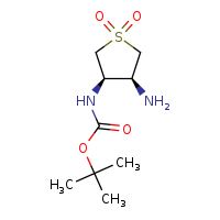 tert-butyl N-[(3R,4S)-4-amino-1,1-dioxo-1??-thiolan-3-yl]carbamate