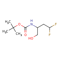 tert-butyl N-(4,4-difluoro-1-hydroxybutan-2-yl)carbamate